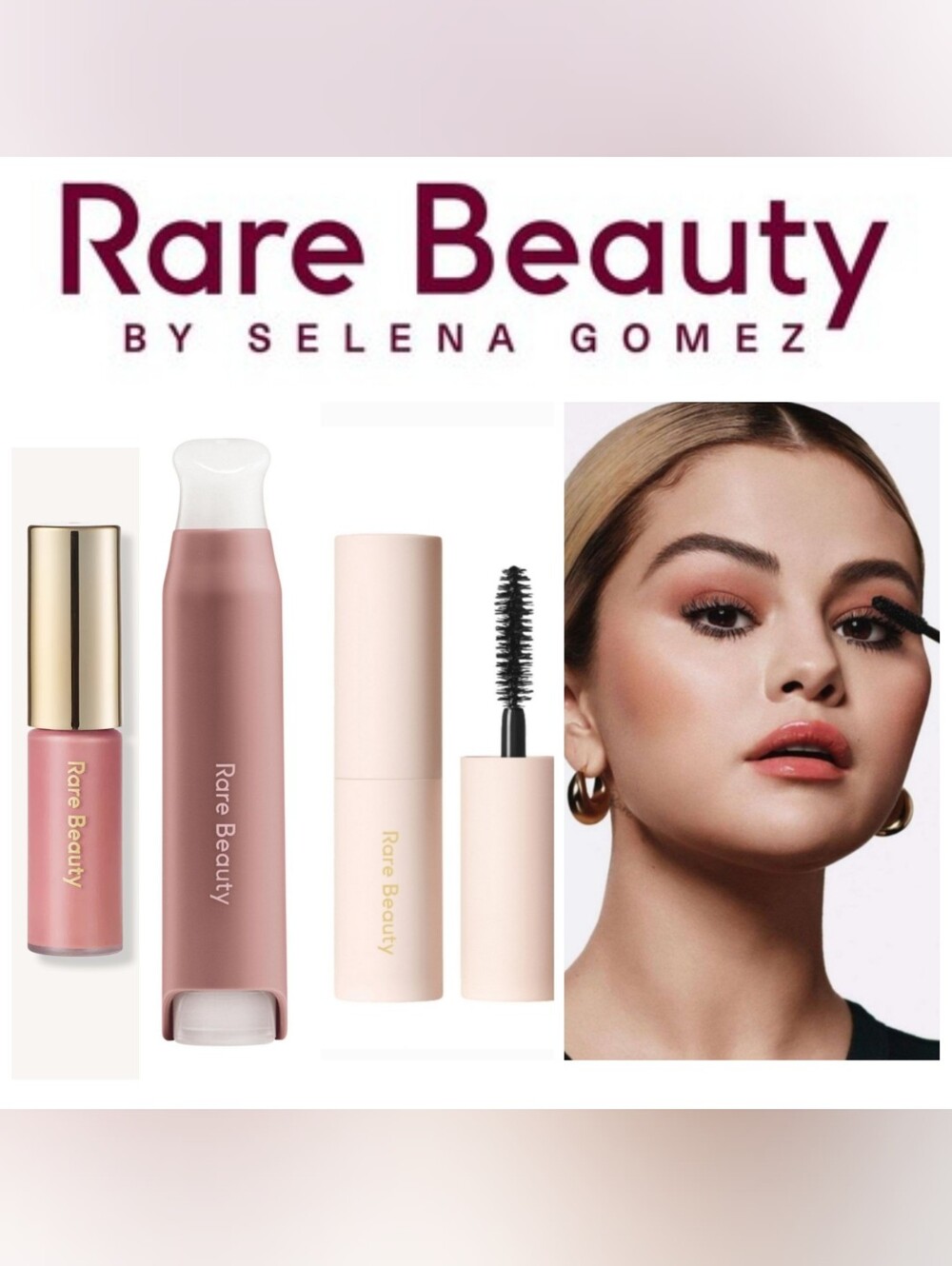 Rare Beauty by Selena Gomez Lot Makeup